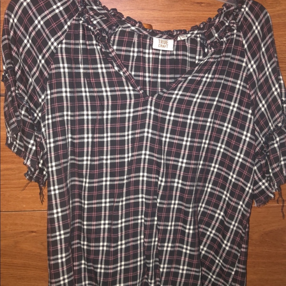 True Craft Flannel Top